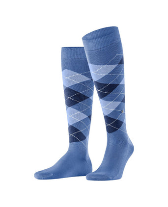 Manchester Men's Knee Socks | Blue