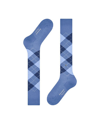 Manchester Men's Knee Socks | Blue