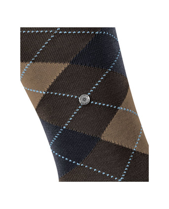 Manchester Men's Knee Socks | Brown