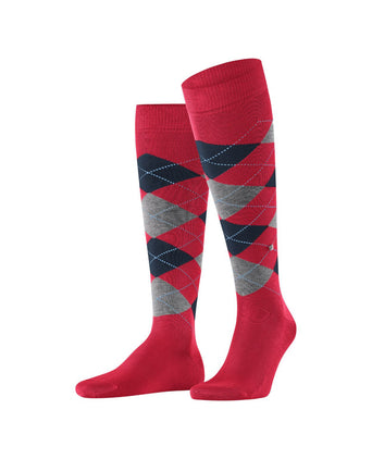 Manchester heren kniekousen | Rood