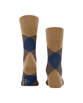 Clyde men's socks | Brown