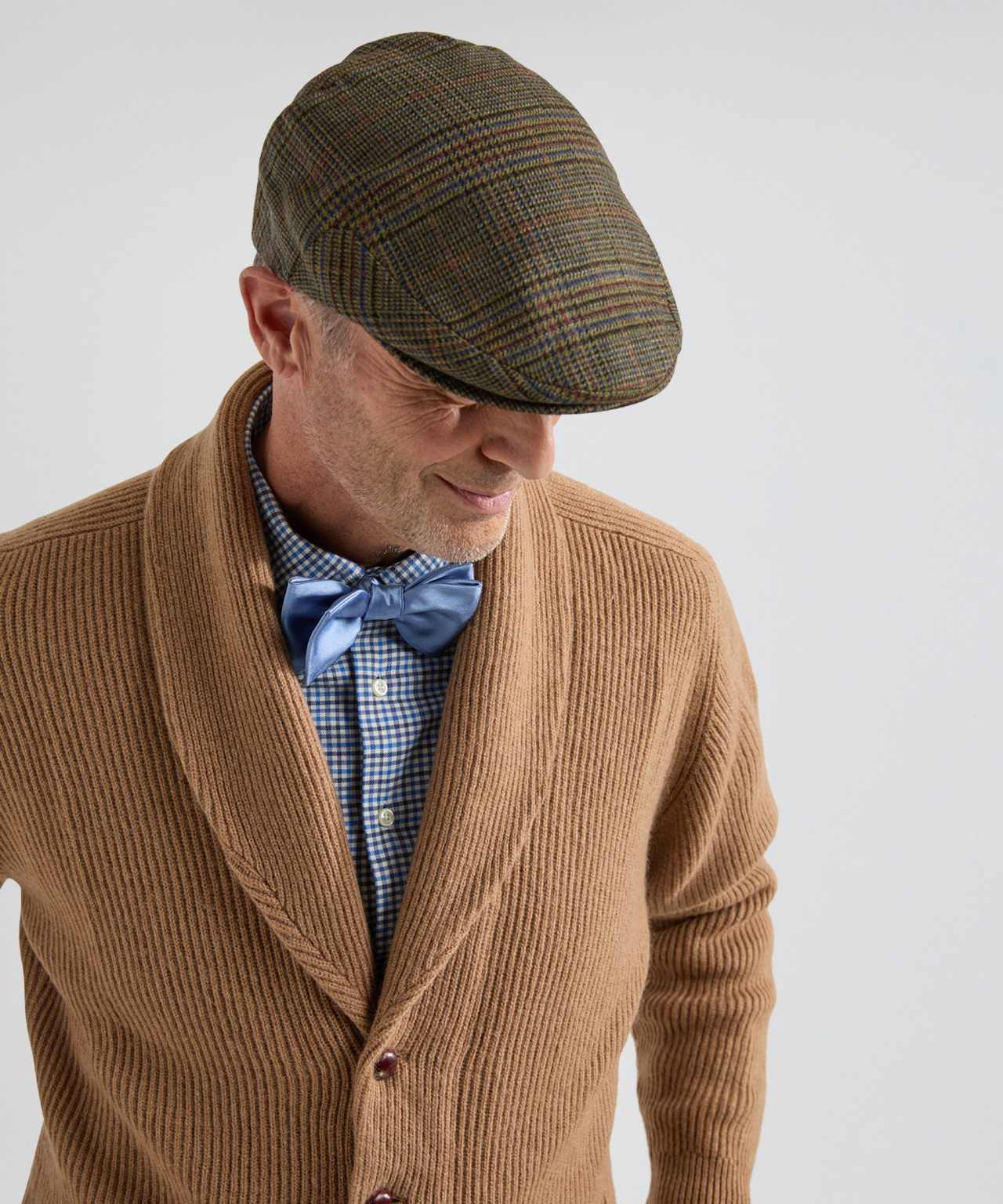 Klassieke Cap | Bruin Glen Ruit