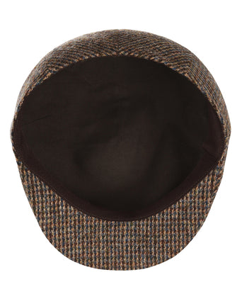 Tweed Cap Voorgevormd | Blauw