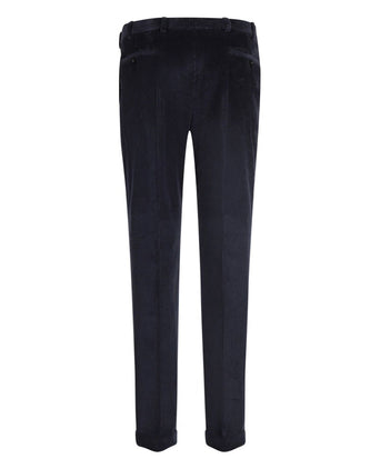 Corduroy Pants Wide Rib | Navy Blue