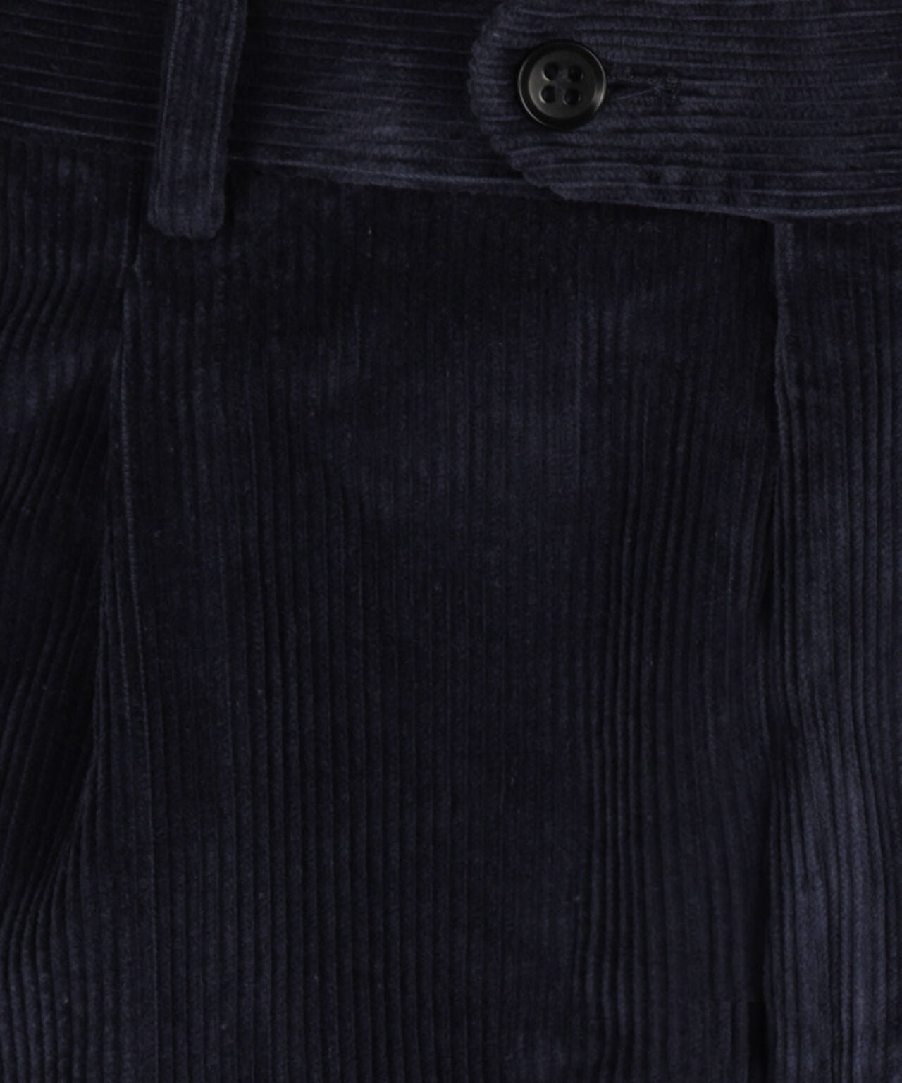 Corduroy Pants Wide Rib | Navy Blue