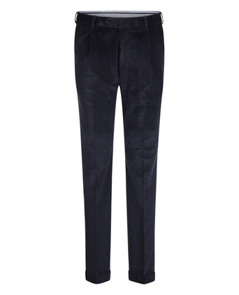 Corduroy Pants Wide Rib | Navy Blue