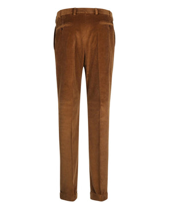 Corduroy Pants Wide Rib | Brown