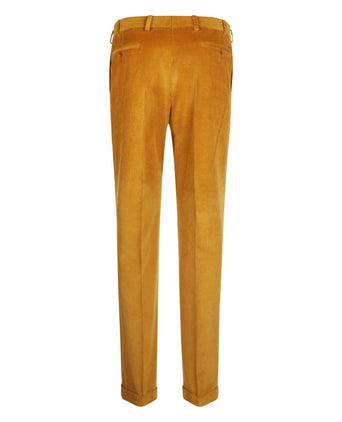 Corduroy Pants Wide Rib | Yellow