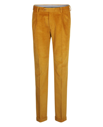 Corduroy Pants Wide Rib | Yellow