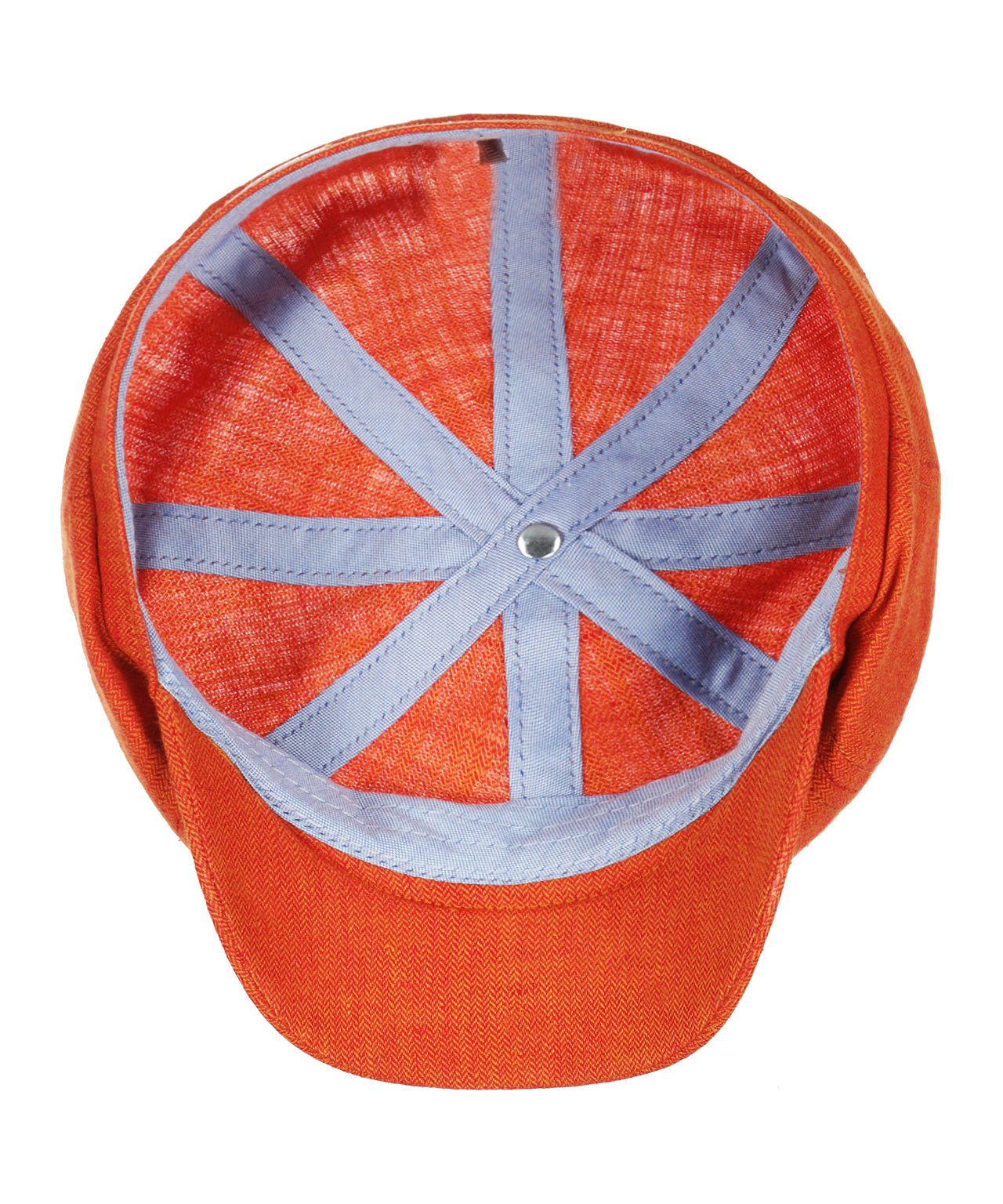 Hatteras Leinen-Fischgrätmuster | Orange