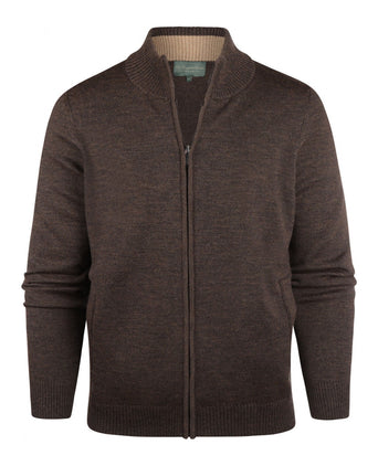 Merino Ritsvest | Bruin