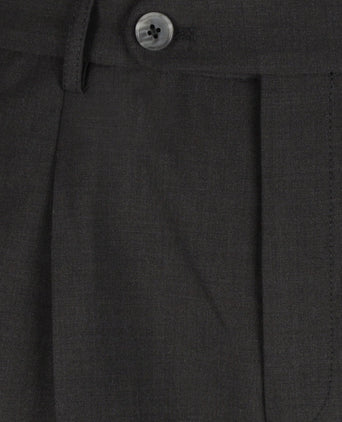 Wool Trousers | Anthracite Grey