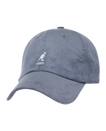 Corduroy Baseball Cap | Denim Blauw