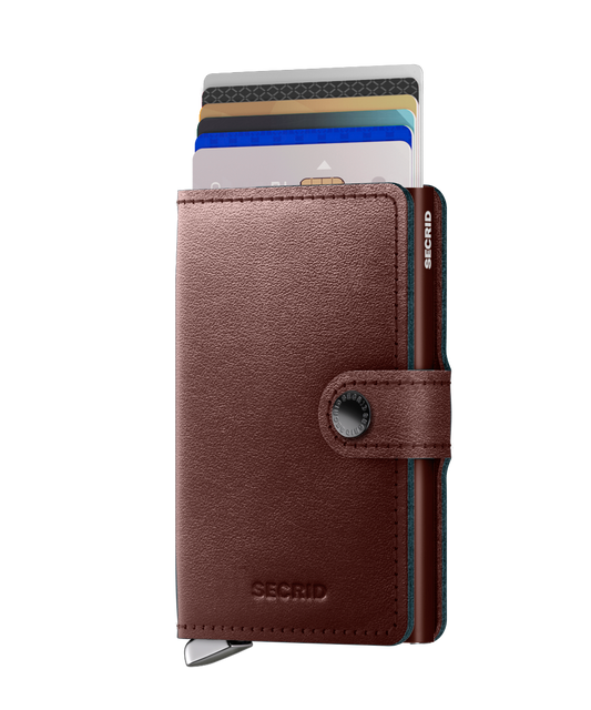 Premium Miniwallet | Dusk Dark Brown