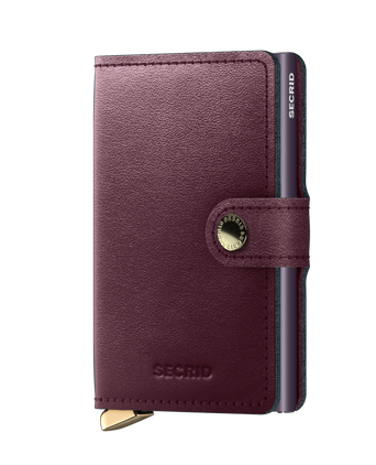 Secrid Premium Miniwallet | Dusk Bordeaux