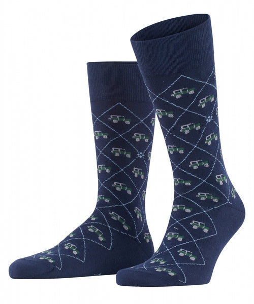 Burlington Car Men's Socks | Blue