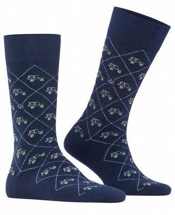Burlington Car Men's Socks | Blue
