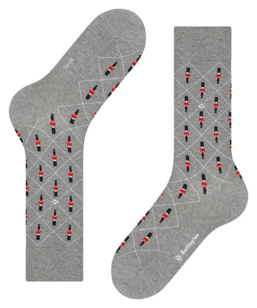 Burlington Guard Men's Socks | Grey
