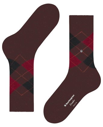 Burlington Dundee Sock | Red