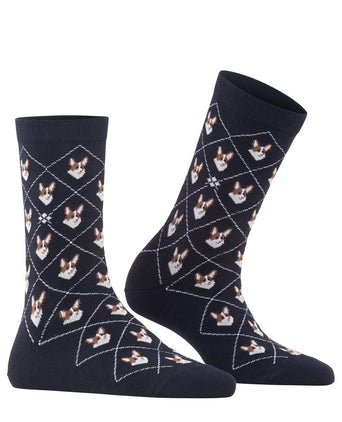 Burlington Corgi Women's Socks | Black