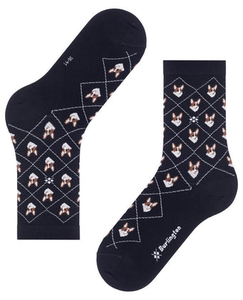 Burlington Corgi Women's Socks | Black
