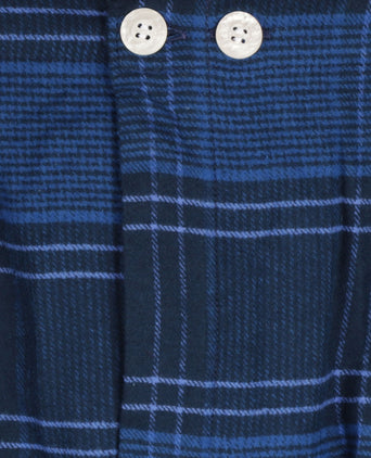 Derek Rose Flannel Pyjama Set | Blauw