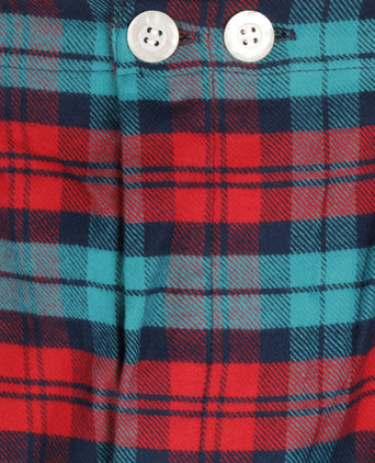 Derek Rose Flannel Pyjama Set | Rood