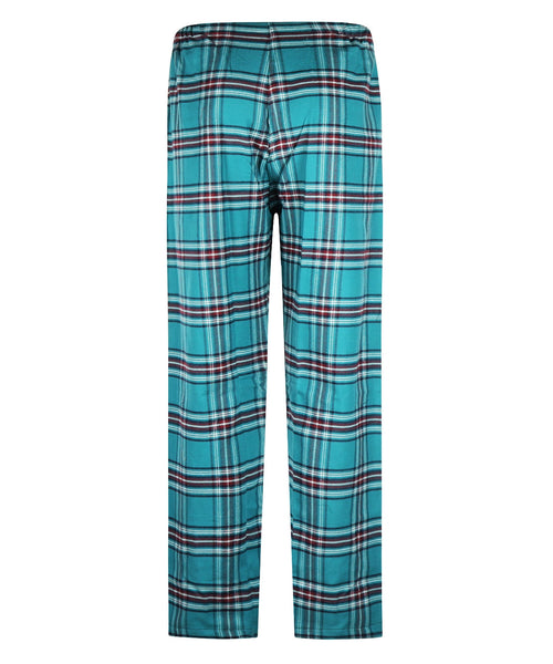 Derek Rose Flannel Pyjama Set | Green