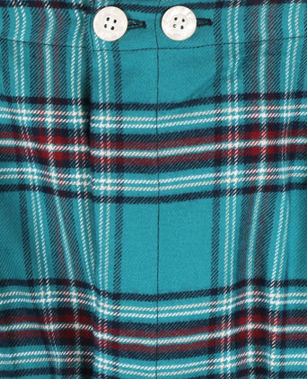 Derek Rose Flannel Pyjama Set | Groen