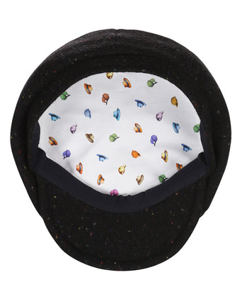 Newsboy Tweed Cap | Blauw