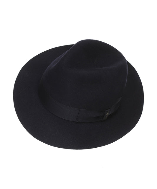 Italienischer Fedora-Hut | Marineblau