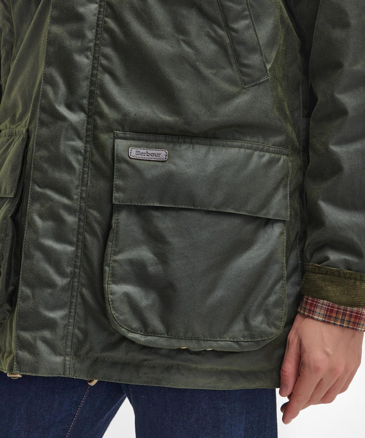 Barbour Bleaberry Wachsjacke | Grün