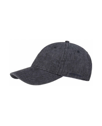 Baseball Cap Linen | Gray Silver