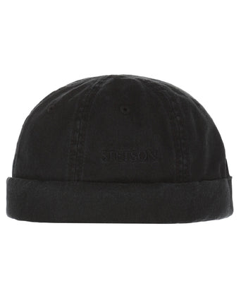 Docker Hat Cotton | Black