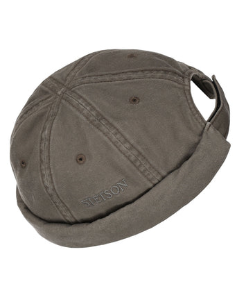 Docker Beanie Cotton | Olive Green