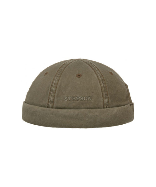 Docker Beanie Cotton | Olive Green