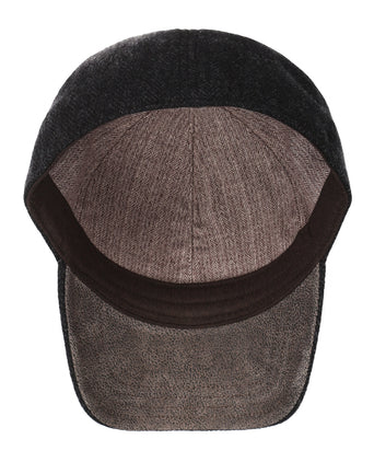 Setson Baseball Cap Herringbone | Black