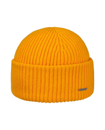 Stetson Merino Beanie | Yellow