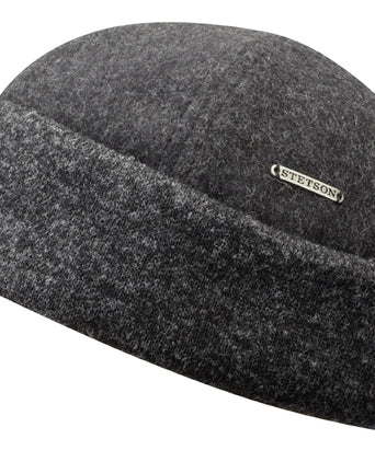 Stetson Docker Wool/Cashmere | Charcoal Grey