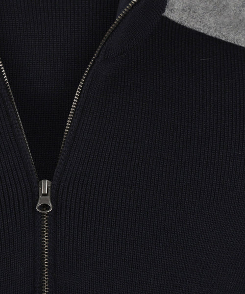 Saint James Serac Arpin Vest | Navy Blue