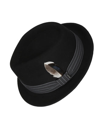 Trilby Woolfelt | Black