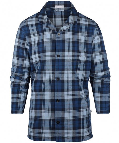 Pyjama Set Flannel | Navy Blue