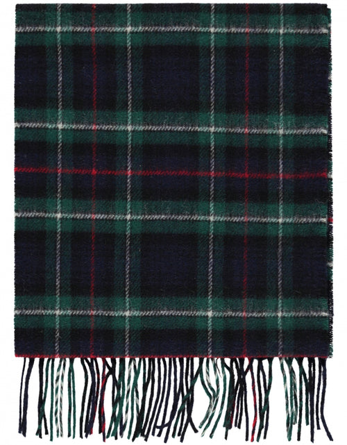 Checked Lambswool Scarf | MacKenzie