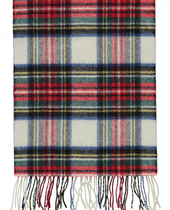 Geruite Lamswollen Sjaal | Dress Gordon