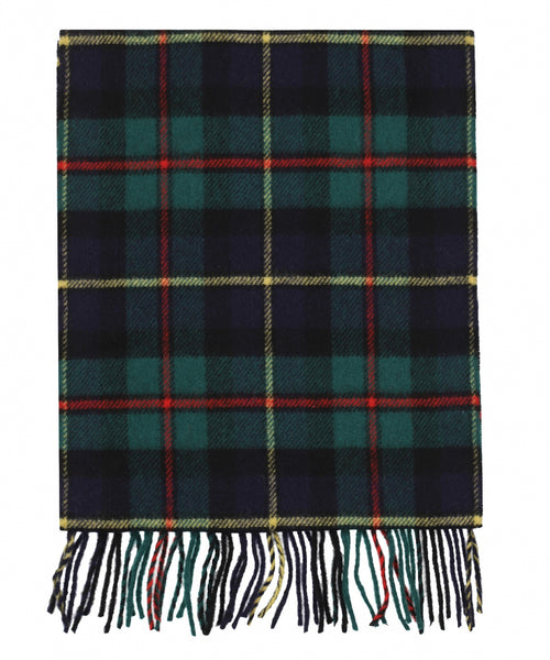 Checked Lambswool Scarf | Hunting Stewart