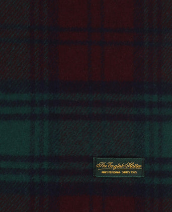 Lambswool Scarf Check | Green