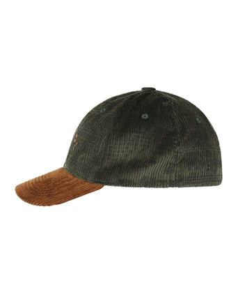 Kangol Corduroy Baseball Cap | Groen