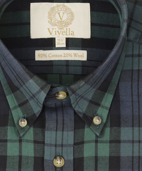 Viyella Shirt Button Down | Blackwatch