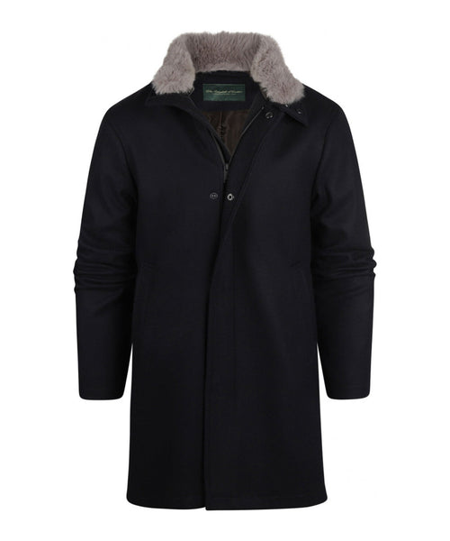 Coat Hirsch | Navy Blue