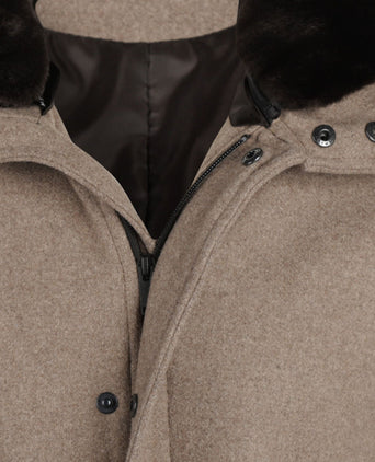 Coat Hirsch | Brown